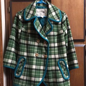 Tabitha plaid jacket